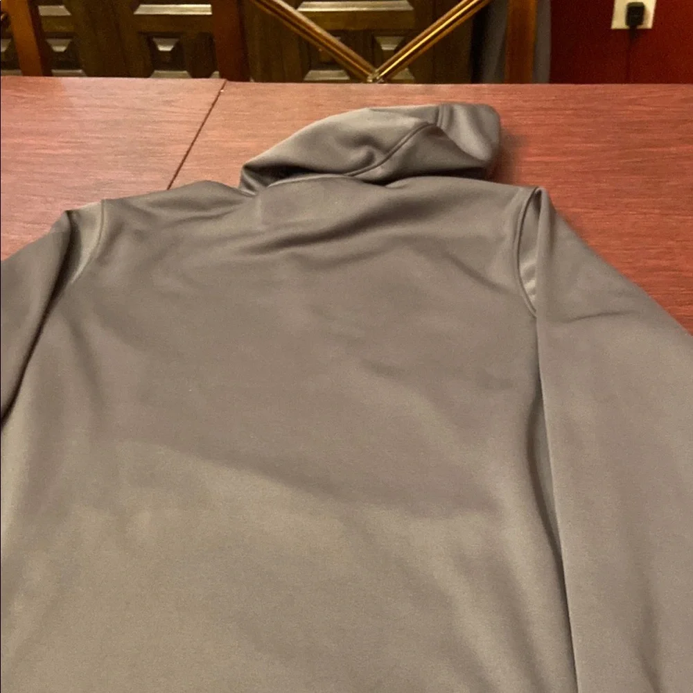 Under Armour Charcoal Hoodie with Aqua Details - Picture 12 of 13